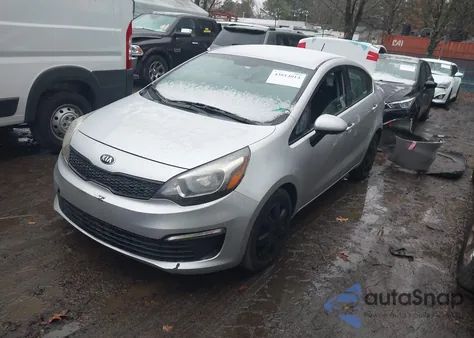 2016 Kia Rio Lx из США, поврежденный, VIN KNADM4A39G6576552